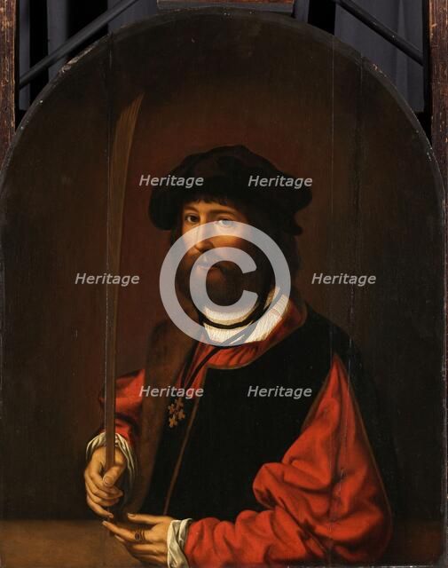 Portrait of Ruben Parduyn, after c.1644. Creator: Jan Gossaert.