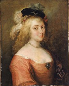 Portrait of Rubens Wife, 17th century. Creator: Unknown