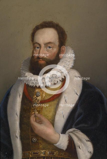 Portrait of Rudolf II of Austria (1552-1612), Holy Roman Emperor, Early 18th cen. Creator: Anonymous.