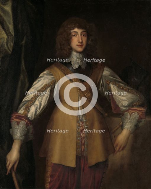 Portrait of Rupert (1619-1682), Prince-Palatine of the Rhine, in Combat Dress, after c.1645. Creator: Unknown.