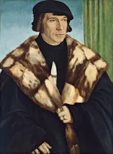 Portrait of Ruprecht Stüpf, 1528. Creator: Barthel Beham