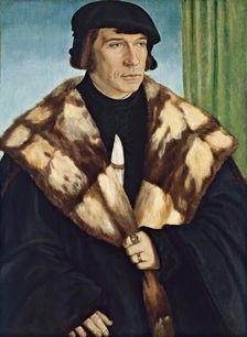 Portrait of Ruprecht Stüpf, 1528. Creator: Barthel Beham