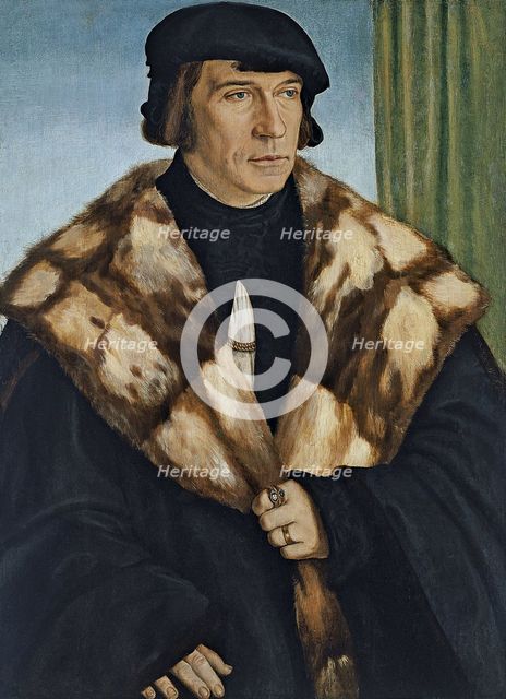 Portrait of Ruprecht Stüpf. Artist: Beham, Barthel (c. 1502-1540)