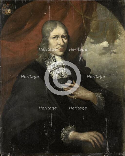 Portrait of Rycklof van Goens, Governor-General, 1680-1700. Creator: Martin Palin.