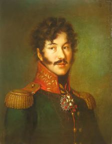 Portrait of S.N.Lanskoy, 1813. Creator: Unknown