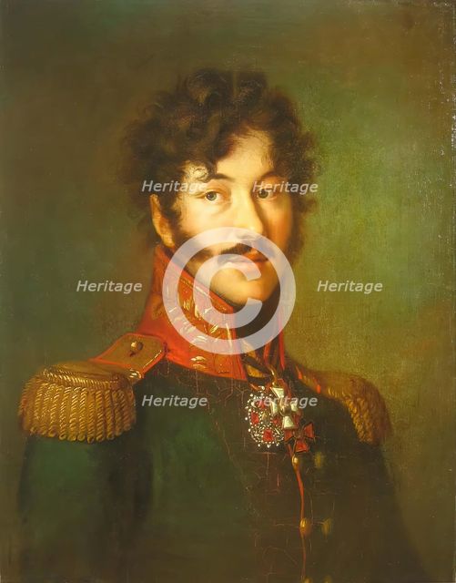 Portrait of S.N.Lanskoy, 1813. Creator: Unknown.
