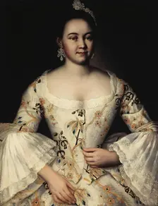 Portrait of S.S. Yakovleva, 1760. Creator: Ivan Vishnyakov