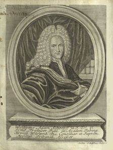 Portrait of Wolfgang Adam Schoepf the Younger (1679-1770), ca 1728
