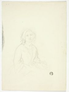 Portrait of Woman, n.d. Creator: Elizabeth Murray