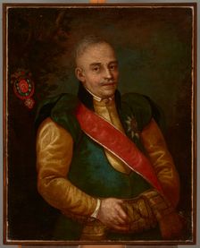 Portrait of Waclaw Rzewuski (1706-1779), Grand Hetman of the Crown, Late 18th century. Creator: Unknown