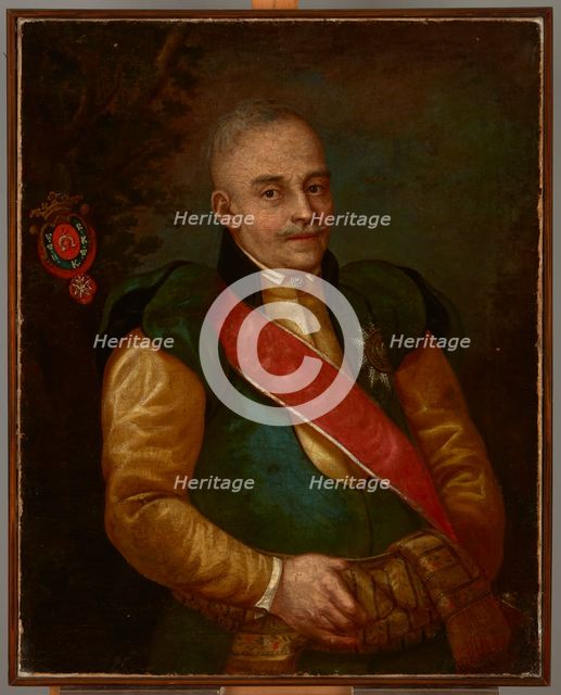 Portrait of Waclaw Rzewuski (1706-1779), Grand Hetman of the Crown, Late 18th century. Creator: Unknown.