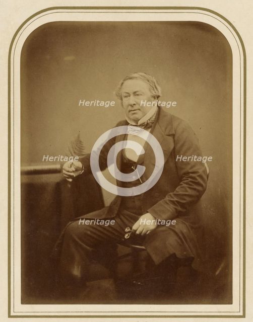 Portrait of Wakefield, F.L.S., 1855. Creator: Maull & Polyblank.