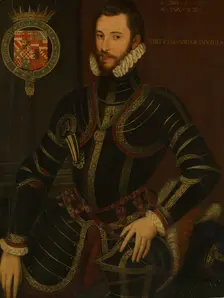 Portrait of Walter Devereux (1539-1576), First Earl of Essex, dated 1572. Creator: British Painter