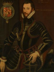 Portrait of Walter Devereux (1539-1576), First Earl of Essex, dated 1572. Creator: British Painter
