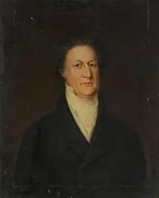 Portrait of Walter Petersen, 1825. Creator: J. Linolle