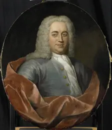 Portrait of Walter Senserff, Director of the Rotterdam Chamber of the Dutch East India Company, elec Creator: Jan Maurits Quinkhard