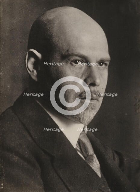 Portrait of Walther Rathenau (1867-1922), 1920. Creator: Anonymous.