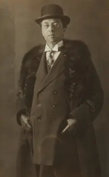 Portrait of Wassily Kandinsky. Moscow, 1916. Creator: Anonymous