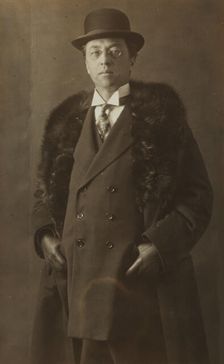 Portrait of Wassily Kandinsky. Moscow, 1916. Creator: Anonymous