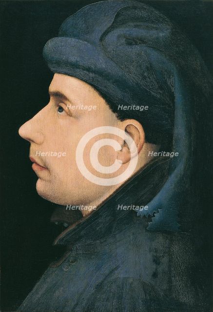 Portrait of Wenceslaus I, Duke of Luxembourg, ca. 1400-1415. Artist: Anonymous  