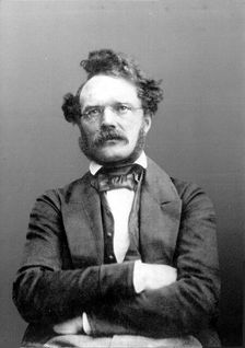 Portrait of Werner Siemens (1816-1892) at the age of 30, 1847. Creator: Anonymous