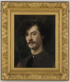 Portrait of Whistler, 1865. Creator: Henri Fantin-Latour