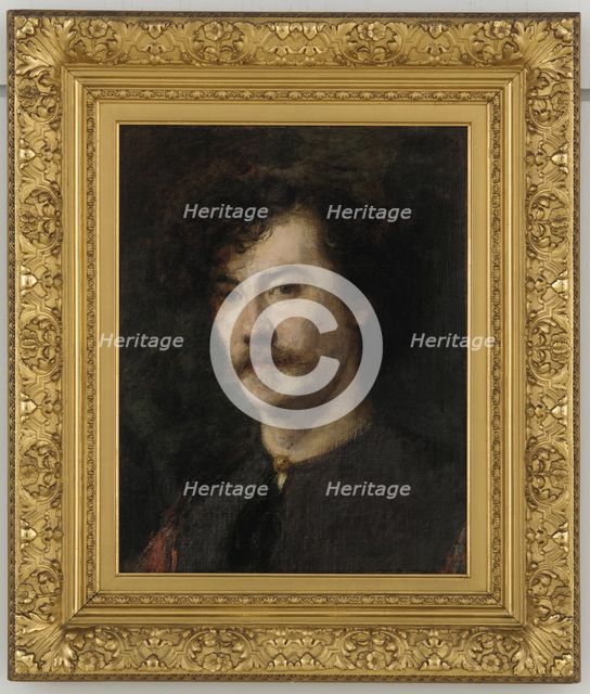 Portrait of Whistler, 1865. Creator: Henri Fantin-Latour.