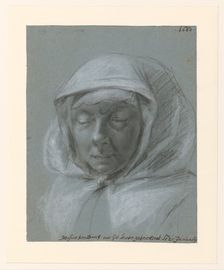 Portrait of Wiesken Matthijs, 1660. Creator: Moses ter Borch