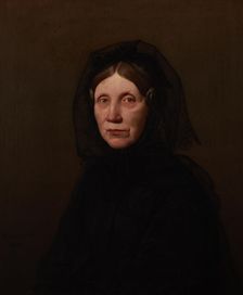 Portrait of Wife, 1864. Creator: Jan Kanty Ignacy Maszkowski