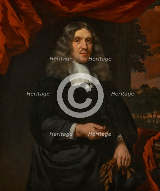 Portrait of Wigbold Slicher (1627-1718), Second Quarter of the 17th cen.. Creator: Maes, Nicolaes (1634-1693).