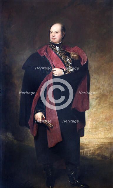 Portrait of  Wiilliam Carr Beresford, 1st Viscount Beresford, British soldier, c1818. Artist: Thomas Lawrence.