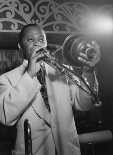 Portrait of Wilbur De Paris, Aquarium, New York, N.Y., ca. Nov. 1946. Creator: William Paul Gottlieb