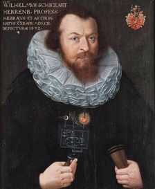 Portrait of Wilhelm Schickard (1592-1635), 1632. Creator: Anonymous