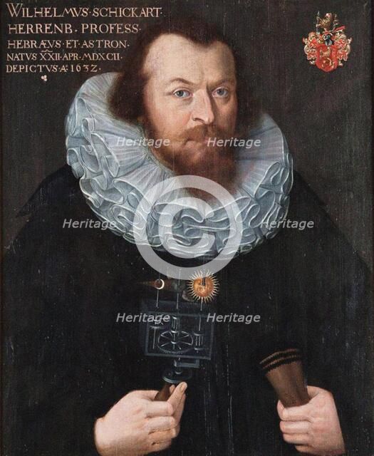 Portrait of Wilhelm Schickard (1592-1635), 1632. Creator: Anonymous.