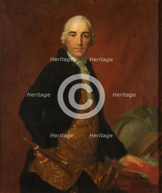 Portrait of Willem Arnold Alting, Governor-General of the Dutch East India Company, 1788. Creator: Friedrich Tischbein.