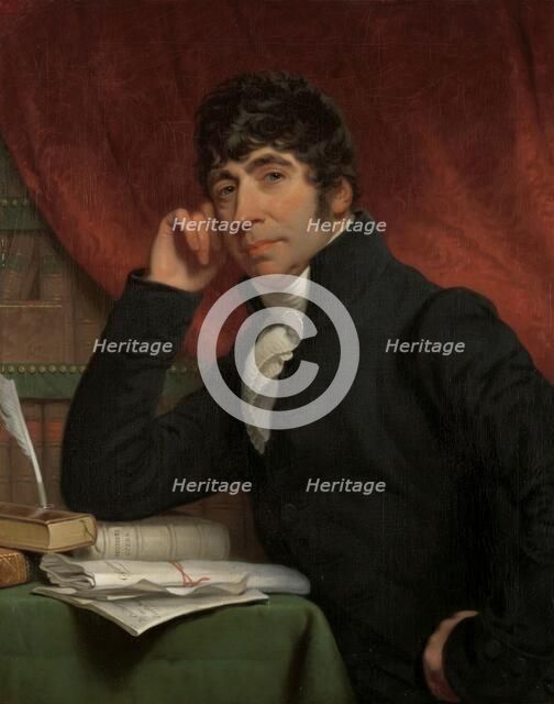 Portrait of Willem Bilderdijk, 1810. Creator: Charles Howard Hodges.