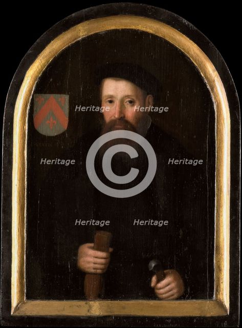 Portrait of Willem Fransz van Schoterbosch (c.1510-?), c.1620. Creator: Jan Verspronck.