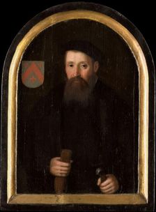 Portrait of Willem Fransz van Schoterbosch (c.1510-?), c.1620. Creator: Jan Verspronck