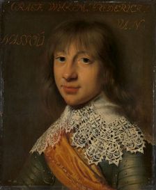 Portrait of Willem Frederik (1613-64), Count of Nassau-Dietz, 1632. Creator: Wybrand Simonsz. de Geest the Elder