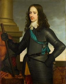 Portrait of Willem II (1626-50), Prince of Orange, 1651. Creator: Workshop of Gerard van Honthorst