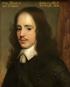 Portrait of Willem II (1626-50), Prince of Orange, c.1653. Creator: Workshop of Gerard van Honthorst