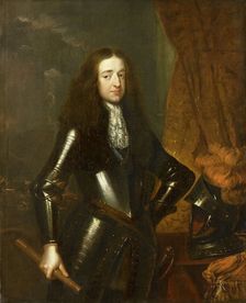 Portrait of Willem III (1650-1702), Prince of Orange and since 1689, King of England, 1670-1684. Creator: Gaspar Netscher