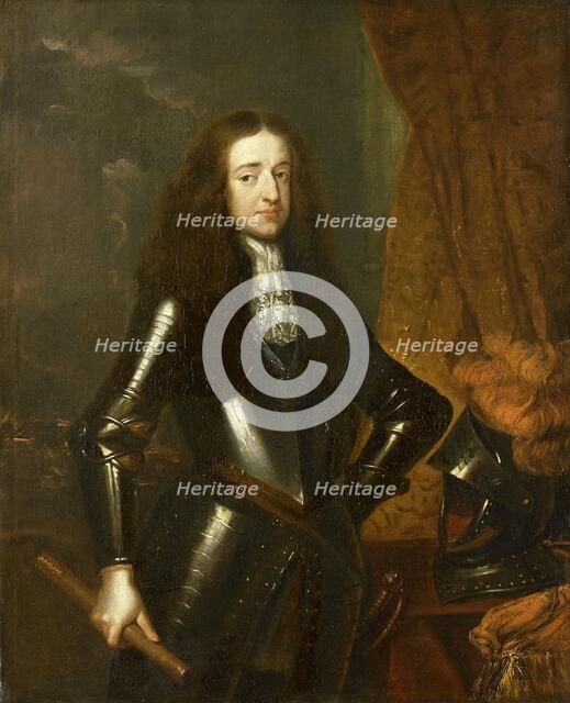 Portrait of Willem III (1650-1702), Prince of Orange and since 1689, King of England, 1670-1684. Creator: Gaspar Netscher.