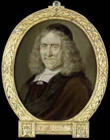 Portrait of Willem Jacobsz van Heemskerck, Poet and Engraver on Glass, 1700-1732. Creator: Arnoud van Halen