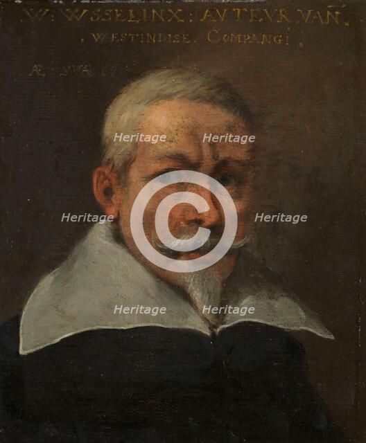 Portrait of Willem Usselinx, Merchant and Founder of the Dutch West Indies Company, 1637. Creator: Anon.