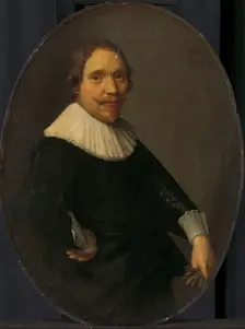 Portrait of Willem van Oldenbarneveldt, Lord of Stoutenburg, Cavalry Captain in Spanish..., 1634. Creator: Anon