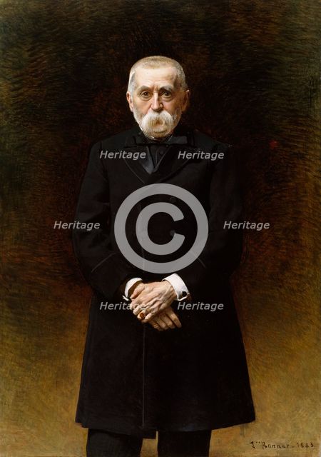 Portrait of William T. Walters, 1883. Creator: Leon Joseph Florentin Bonnat.