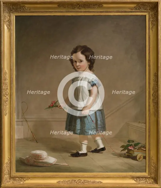 Portrait of William Wickham Mills Smith, 1849. Creator: William Sidney Mount.