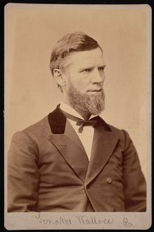 Portrait of William Andrew Wallace (1827-1896), Between 1876 and 1880. Creator: Samuel Montague Fassett