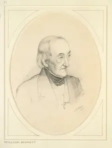 Portrait of William Bennett, 1850. Artist: John Everett Millais